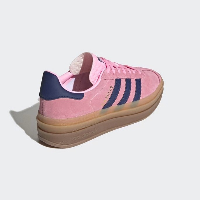 Кроссовки женские adidas Originals Gazelle Bold Pink Glow/Victory Blue/Gum