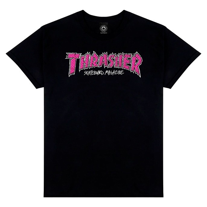 Футболка Thrasher Brick T-Shirt Black