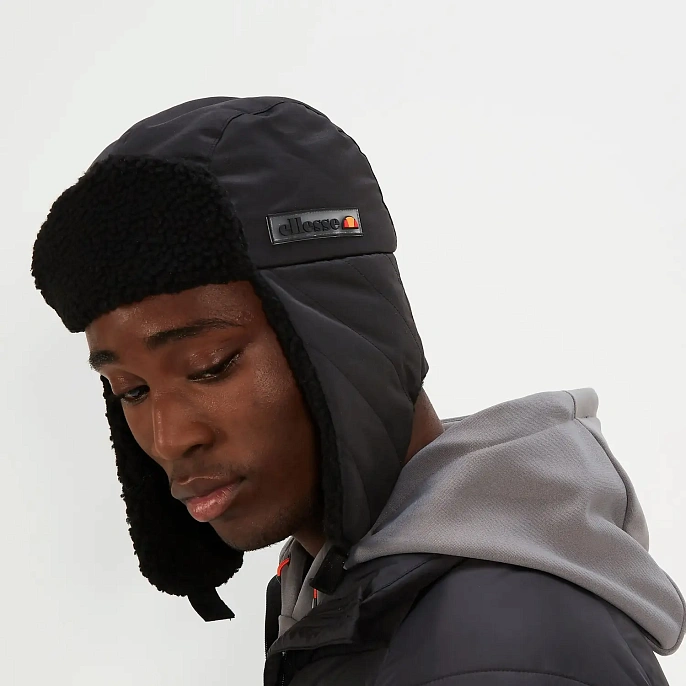 Шапка ушанка Ellesse Bioula Trapper Hat Black