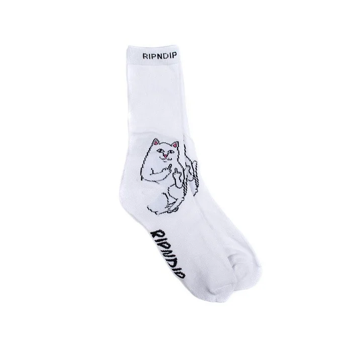 Носки RIPNDIP Lord Nermal Socks White