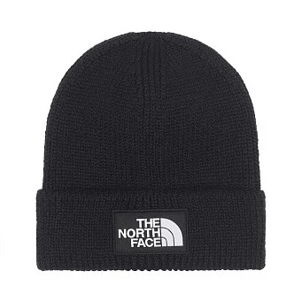 Шапка The North Face TNF Logo Box Cuffed Beanie TNF Black
