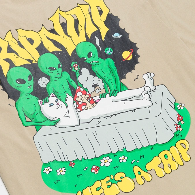 Футболка RIPNDIP Harvest Tee Khaki